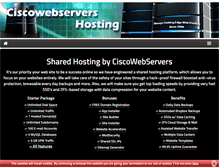Tablet Screenshot of ciscowebservers.com